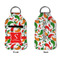 Colored Peppers Sanitizer Holder Keychain - Small APPROVAL (Flat)