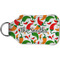 Colored Peppers Sanitizer Holder Keychain - Small (Back)