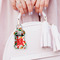 Colored Peppers Sanitizer Holder Keychain - Small (LIFESTYLE)