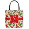 Colored Peppers Canvas Tote Bag - Small - 13"x13" (Personalized)