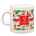 Colored Peppers Espresso Cup (Personalized)