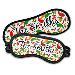 Colored Peppers Sleeping Eye Masks (Personalized)