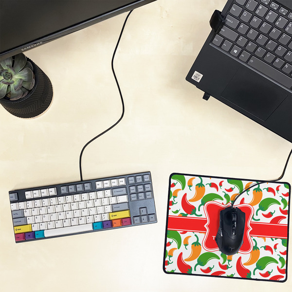 Colored Peppers Small Gaming Mats - LIFESTYLE