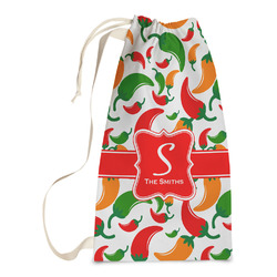 Colored Peppers Laundry Bags - Small (Personalized)