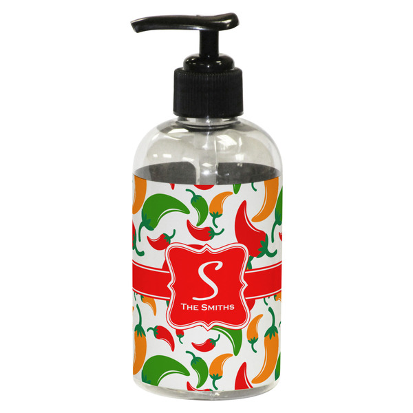 Colored Peppers Small Soap/Lotion Bottle