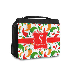 Colored Peppers Toiletry Bag - Small (Personalized)
