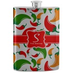 Colored Peppers Stainless Steel Flask (Personalized)