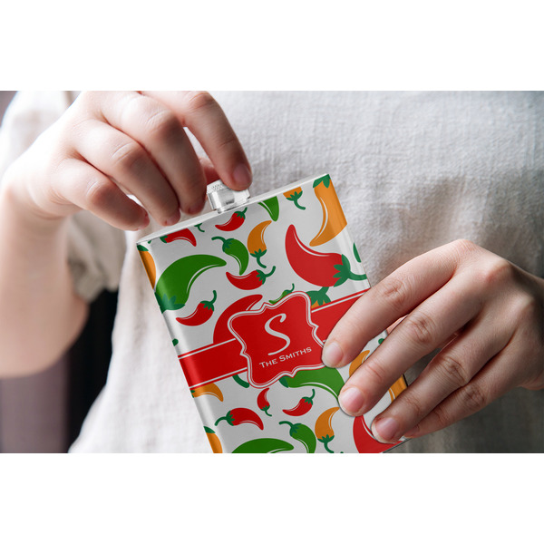 Colored Peppers Stainless Steel Flask - LIFESTYLE 1