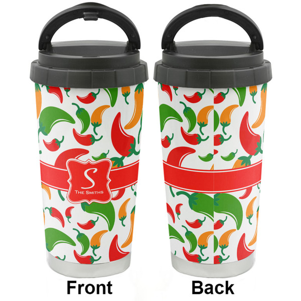 Colored Peppers Stainless Steel Travel Cup - Apvl