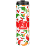 Colored Peppers Stainless Steel Skinny Tumbler - 20 oz (Personalized)