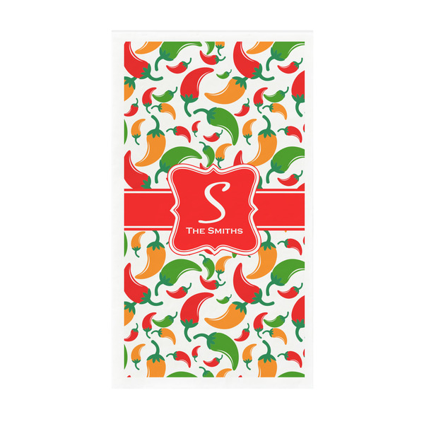 Custom Colored Peppers Guest Towels - Full Color - Standard (Personalized)