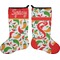 Colored Peppers Holiday Stocking - Double-Sided - Neoprene (Personalized)