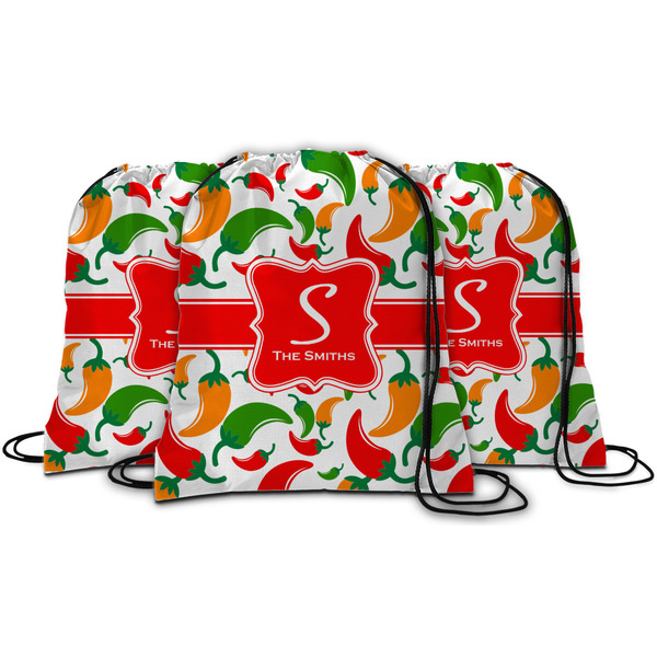Colored Peppers String Backpack - MAIN
