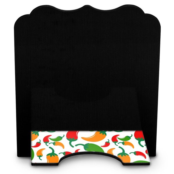 Colored Peppers Stylized Tablet Stand - Back