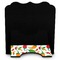 Colored Peppers Stylized Tablet Stand - Back