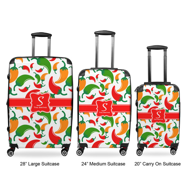 Colored Peppers Suitcase Set 1 - APPROVAL