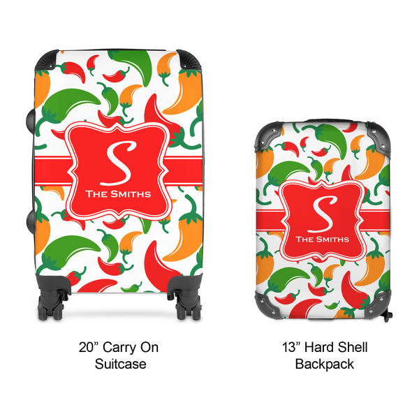 Colored Peppers Suitcase Set 4 - APPROVAL
