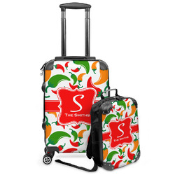 Colored Peppers Kids 2-Piece Luggage Set - Suitcase & Backpack (Personalized)
