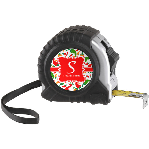 Custom Colored Peppers Tape Measure (25 ft) (Personalized)