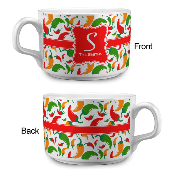 Colored Peppers Tea Cup - Single Apvl