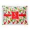 Colored Peppers Throw Pillow (Rectangular - 12x16)