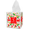 Colored Peppers Tissue Box Cover (Personalized)