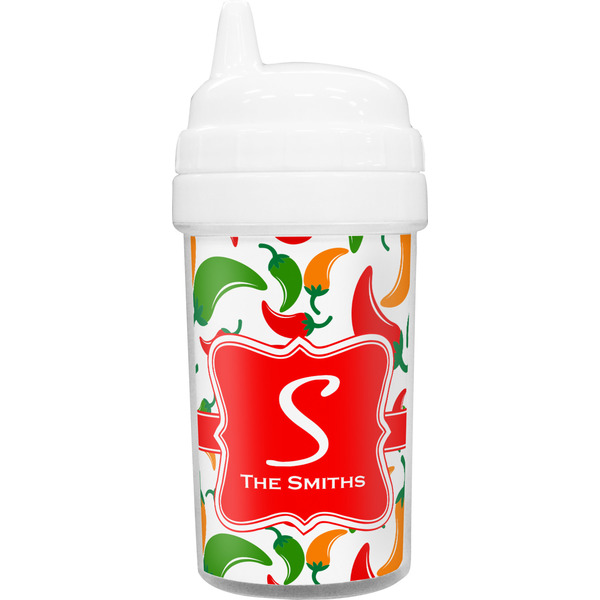 Custom Colored Peppers Sippy Cup (Personalized)