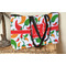 Colored Peppers Tote w/Black Handles - Lifestyle View