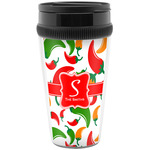Colored Peppers Acrylic Travel Mug without Handle (Personalized)