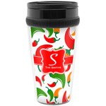 Colored Peppers Acrylic Travel Mug without Handle (Personalized)