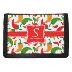 Colored Peppers Trifold Wallet (Personalized)