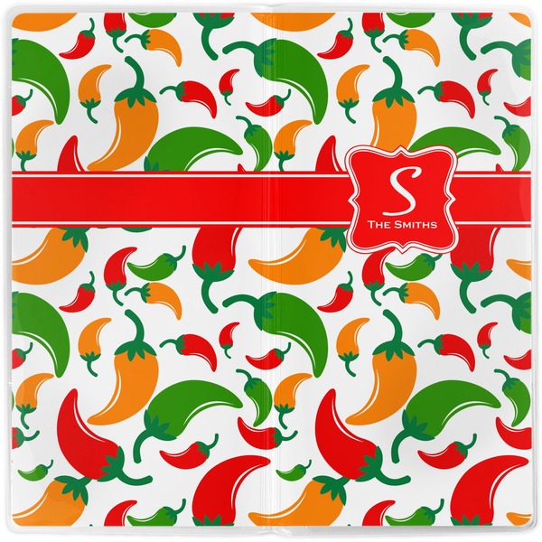 Colored Peppers Vinyl Document Wallet - Apvl