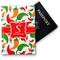 Colored Peppers Vinyl Passport Holder (Personalized)