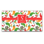 Colored Peppers Wall Mounted Coat Rack (Personalized)