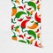 Colored Peppers Wallpaper on Wall