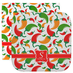 Colored Peppers Facecloth / Wash Cloth (Personalized)