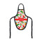 Colored Peppers Wine Bottle Apron - FRONT/APPROVAL