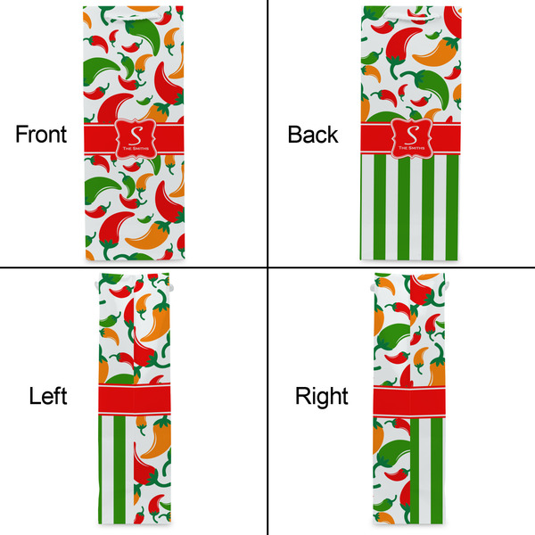 Colored Peppers Wine Gift Bag - Gloss - Approval