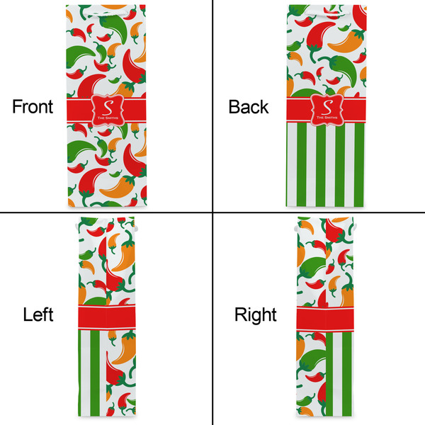 Colored Peppers Wine Gift Bag - Matte - Approval