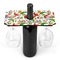 Colored Peppers Wine Glass Holder