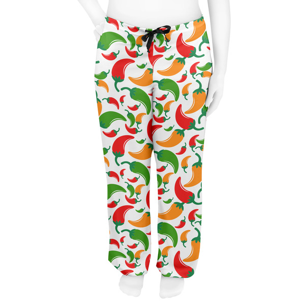 Colored Peppers Women's Pj on model - Front