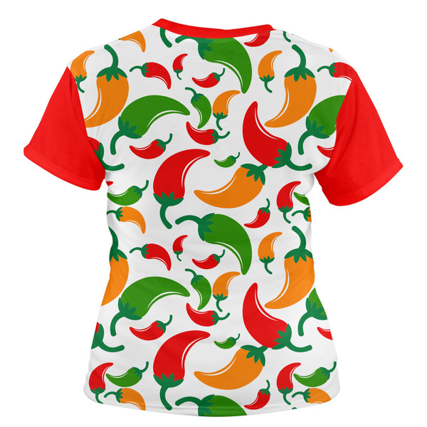 Colored Peppers Women's T-shirt Back