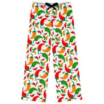 Colored Peppers Womens Pajama Pants (Personalized)