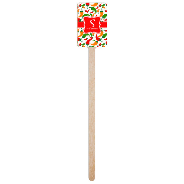 Colored Peppers Wooden 6.25" Stir Stick - Rectangular - Single Stick