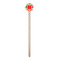 Colored Peppers Wooden 6" Stir Stick - Round - Single Stick
