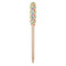 Colored Peppers Wooden Food Pick - Paddle - Single Pick