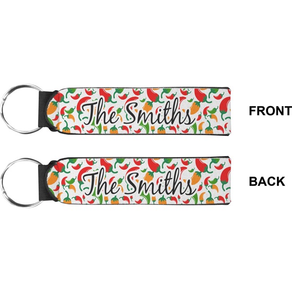 Colored Peppers Wristlet (Front + Back)
