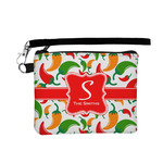 Colored Peppers Wristlet ID Case w/ Name and Initial