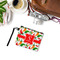 Colored Peppers Wristlet ID Cases - LIFESTYLE
