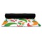 Colored Peppers Yoga Mat Rolled up Black Rubber Backing